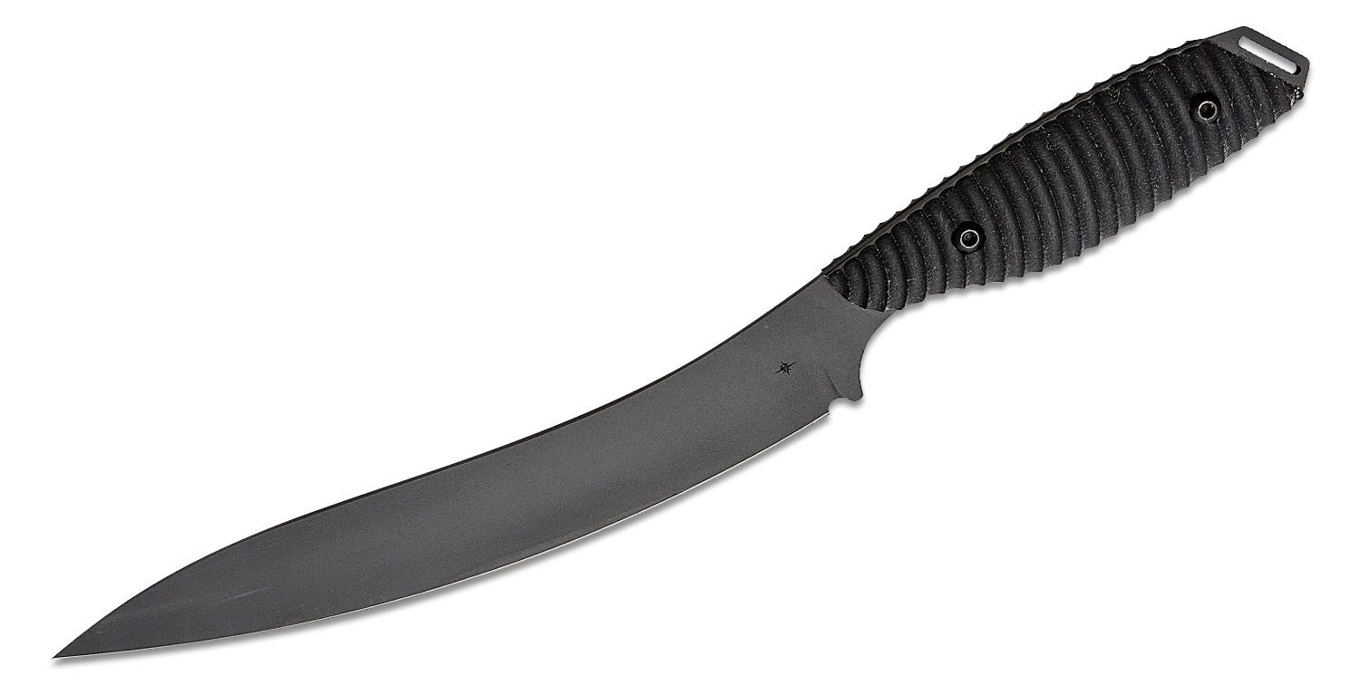 Toor Knives Shadow Black G10 Cardiff Fillet - Red Hill Cutlery