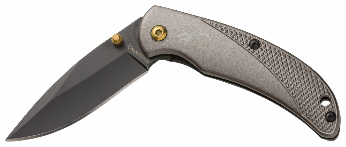 Browning Grey Aluminum Alloy Prism III Knife