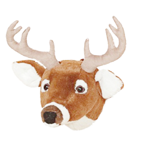 Whitetail Deer Stuffed Animal Wall Toy Mount - Red Hill Cutlery