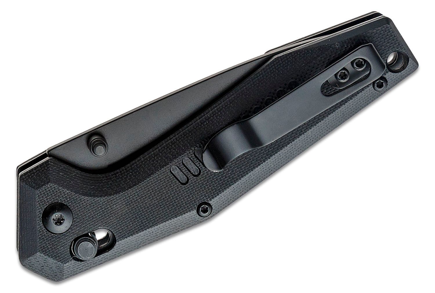 Maserin Black G10 Sport Knife Partial Serrated - Image 2