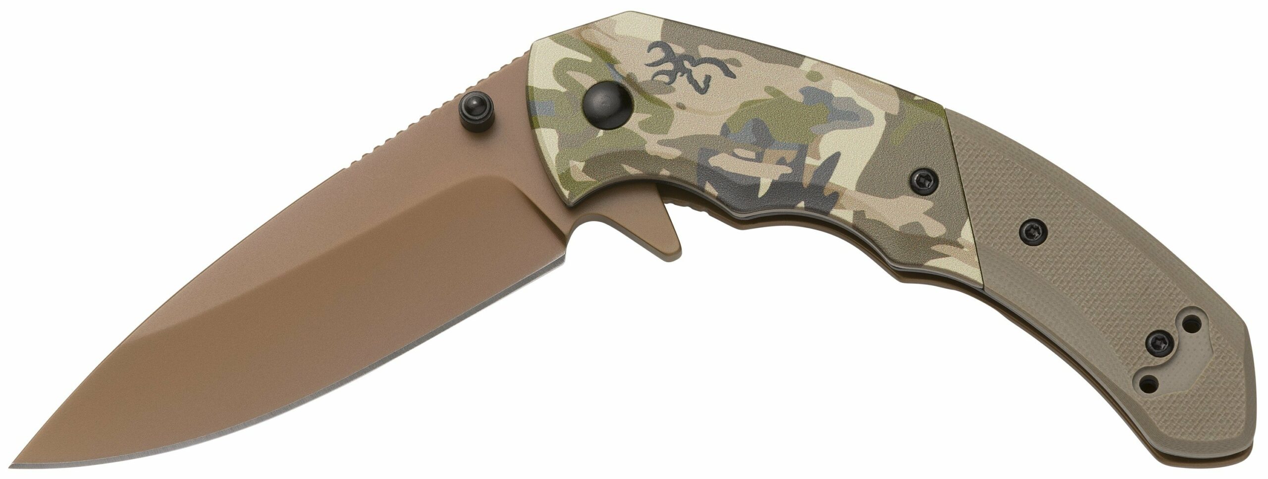 Browning Auric Camo G10 Flipper - Red Hill Cutlery