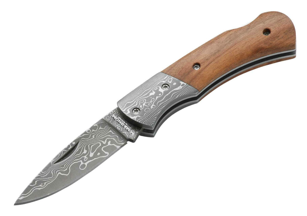 Boker Magnum Damascus Mistress Lockback | Red Hill Cutlery