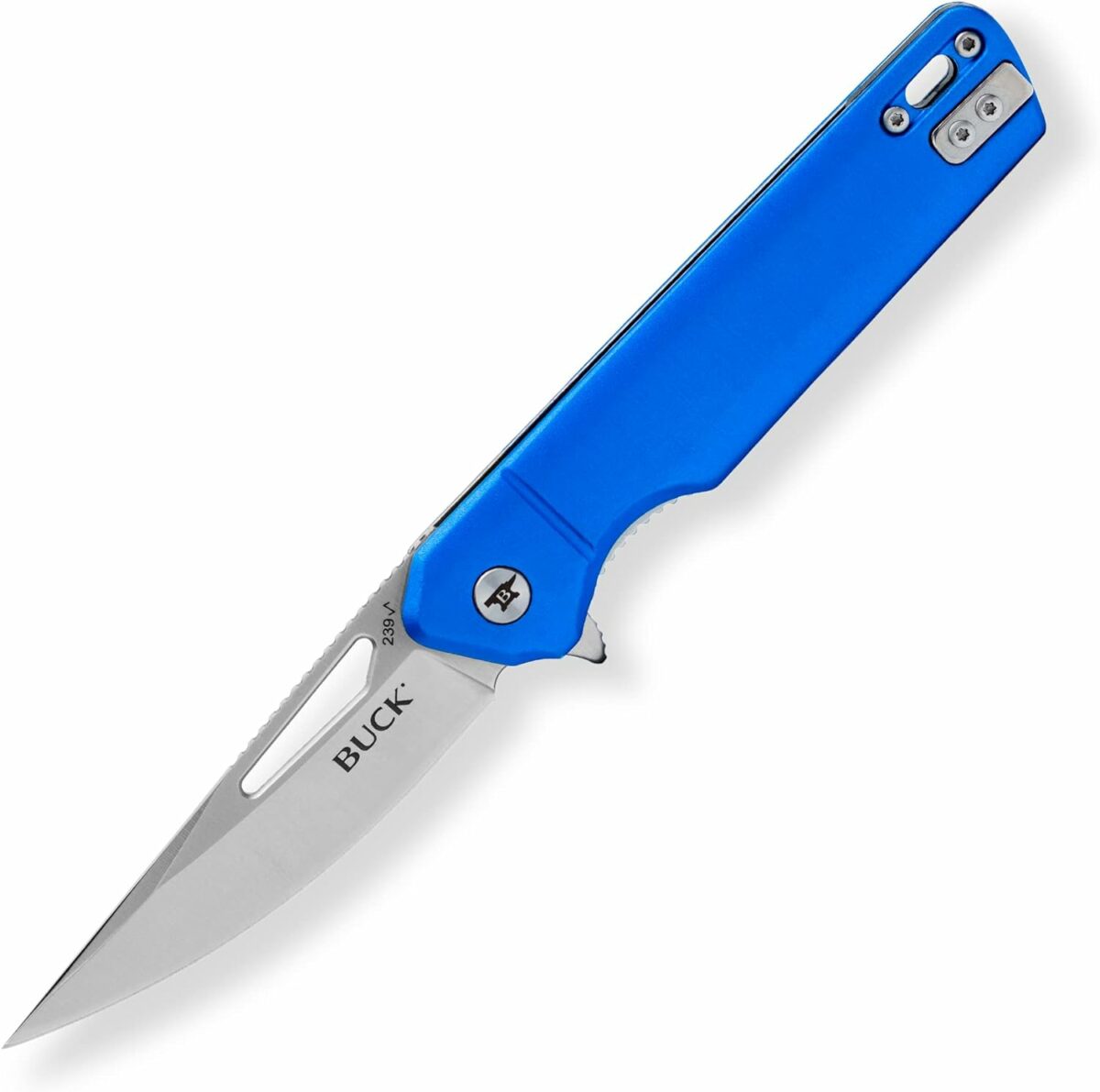 Buck Blue Aluminum Infusion Assisted Flipper