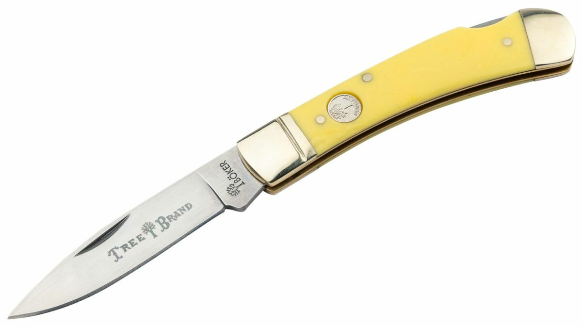 Boker Yellow Delrin Gentleman’s Lockback 2.0