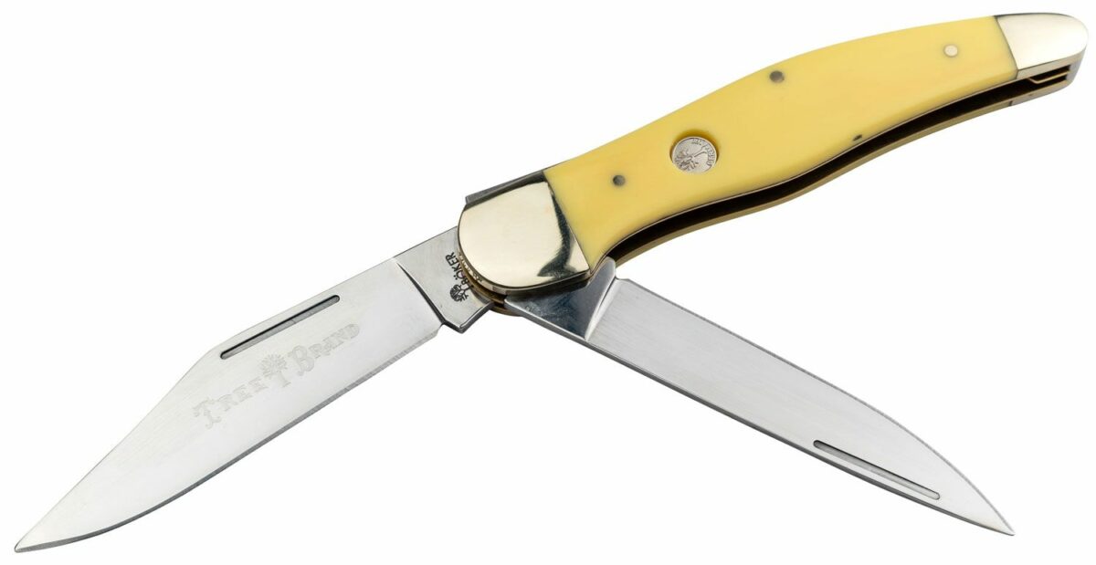 Boker Yellow Delrin Folding Hunter 2.0