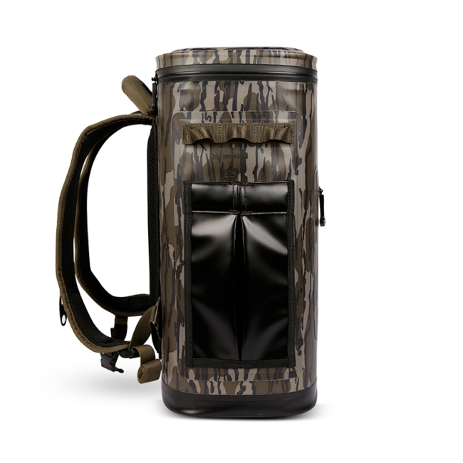 Yukon Outfitters 30 Can Backpack Cooler Mossy Oak Bottomland Red