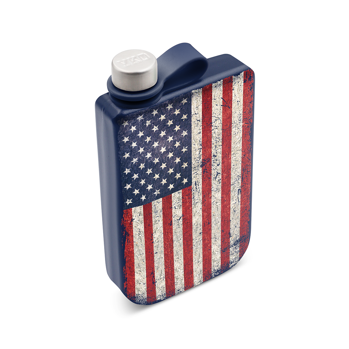 Yukon Outfitters 9oz Highline Flask - USA Flag - Image 2