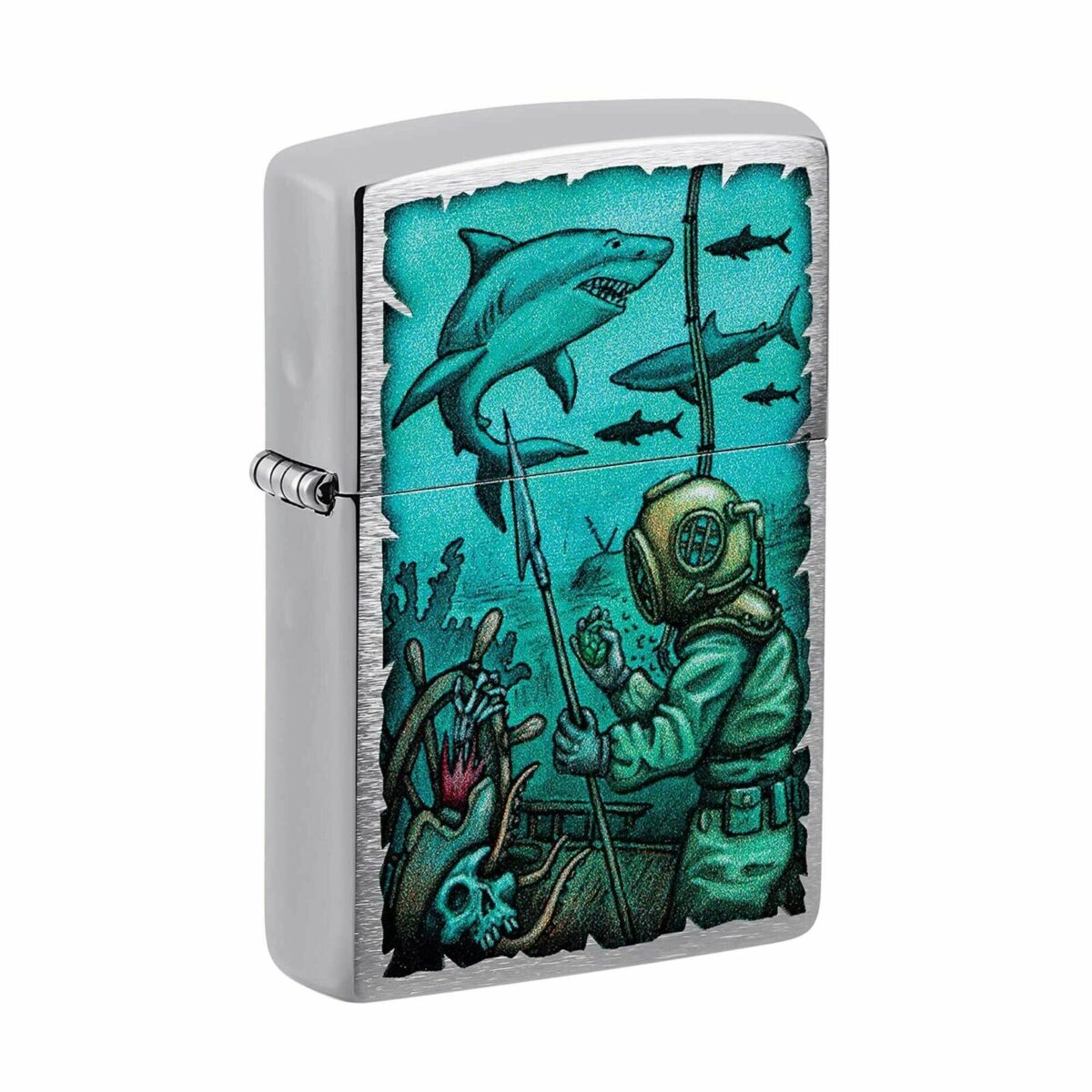 Zippo Lighter Underwater Design