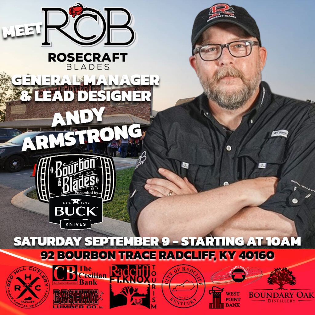 Bourbon & Blades Presented by Buck Knives Red Hill Cutlery