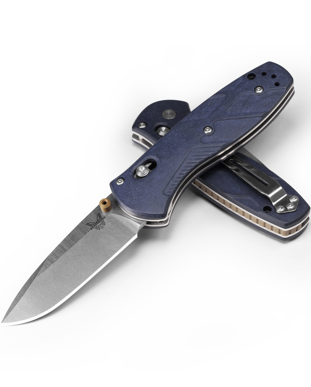 Benchmade Blue Canyon Richlite Assisted Mini Barrage