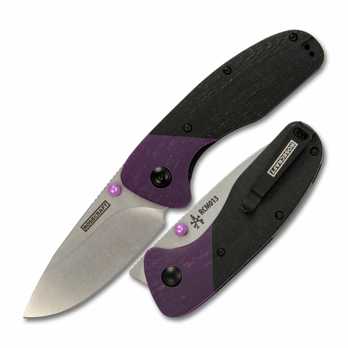 Rosecraft Blades Purple Black Tarcanis Front Flipper/Manual