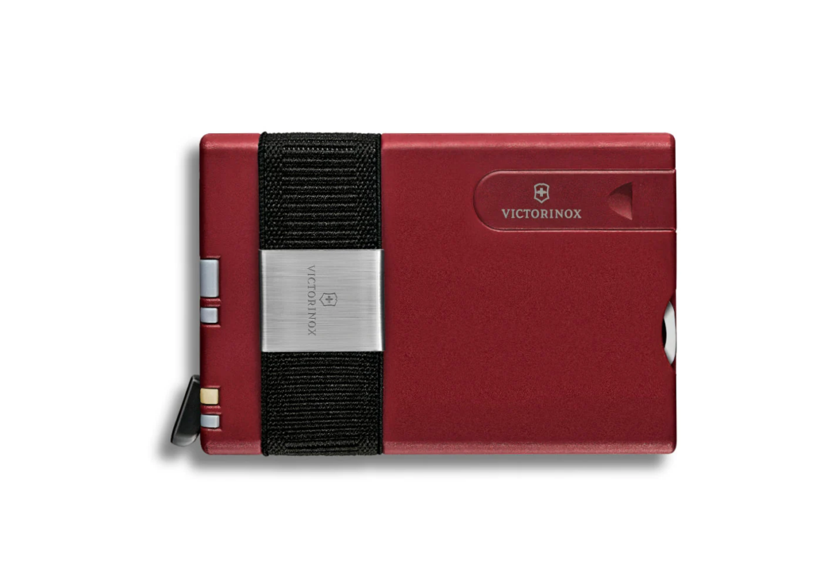 Red Smart File Victorinox Iconic Red Smart Card Wallet SwissCard | Red Hill Cutlery
