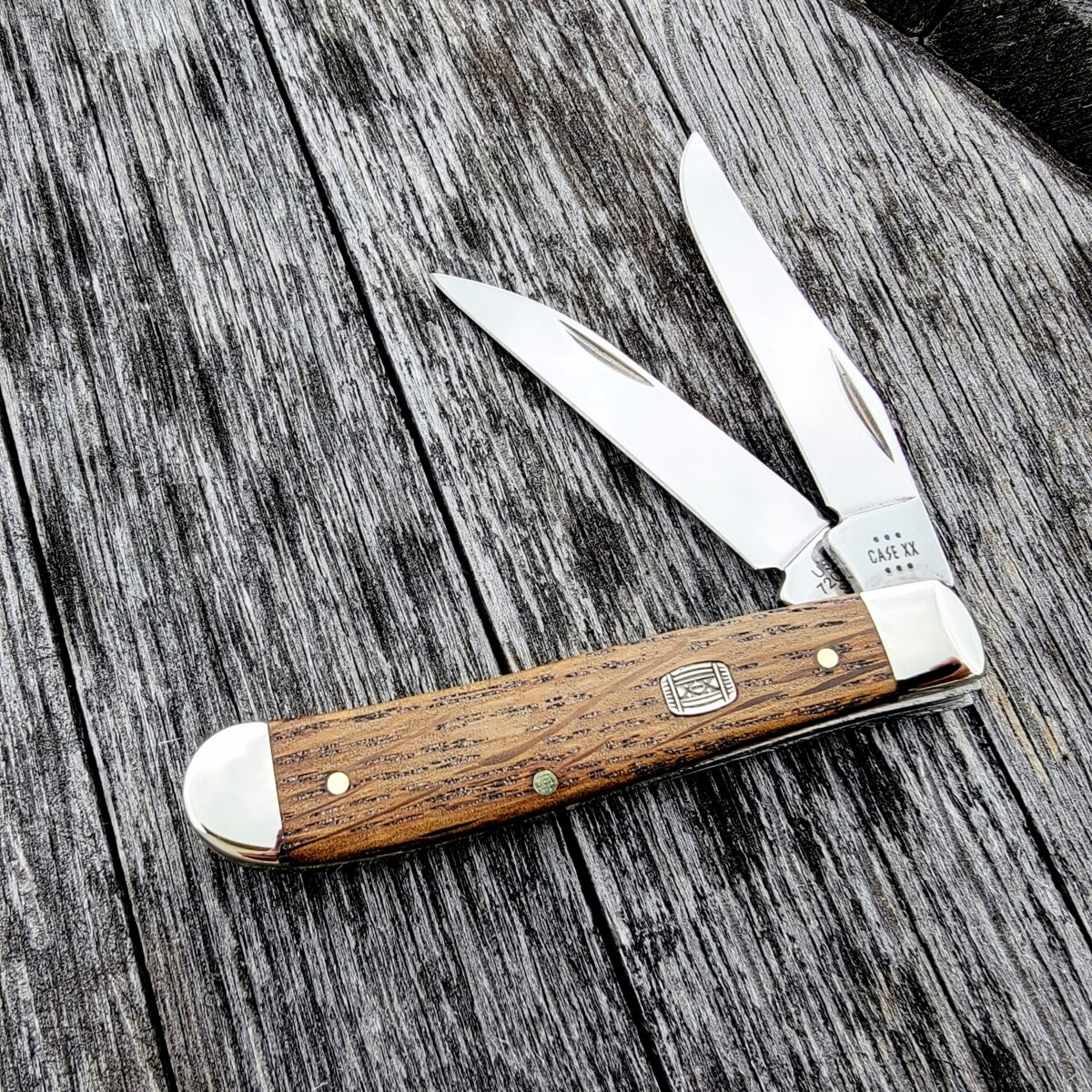 Case Kentucky Bourbon Barrel Wood Mini Trapper