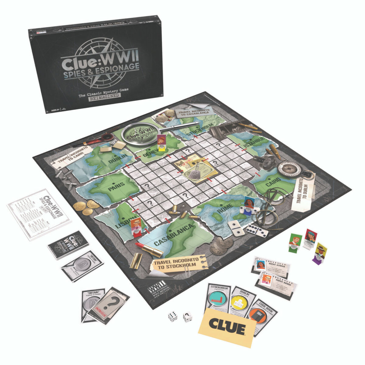World War II CLUE Board Game