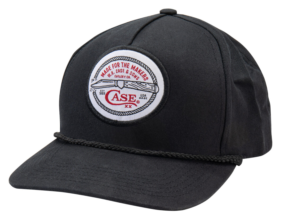 Case XX Patch Logo Black Hat
