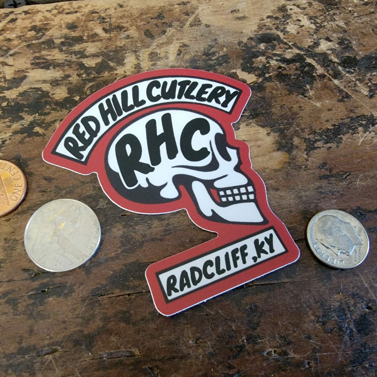 RHC Side Skull Sticker