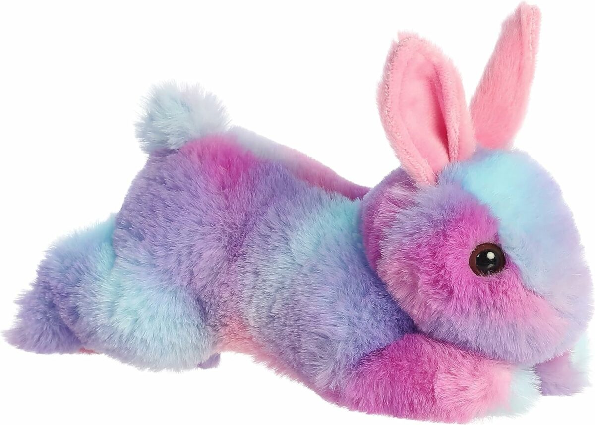 Lavender Bunny Mini-Flopsie Plush