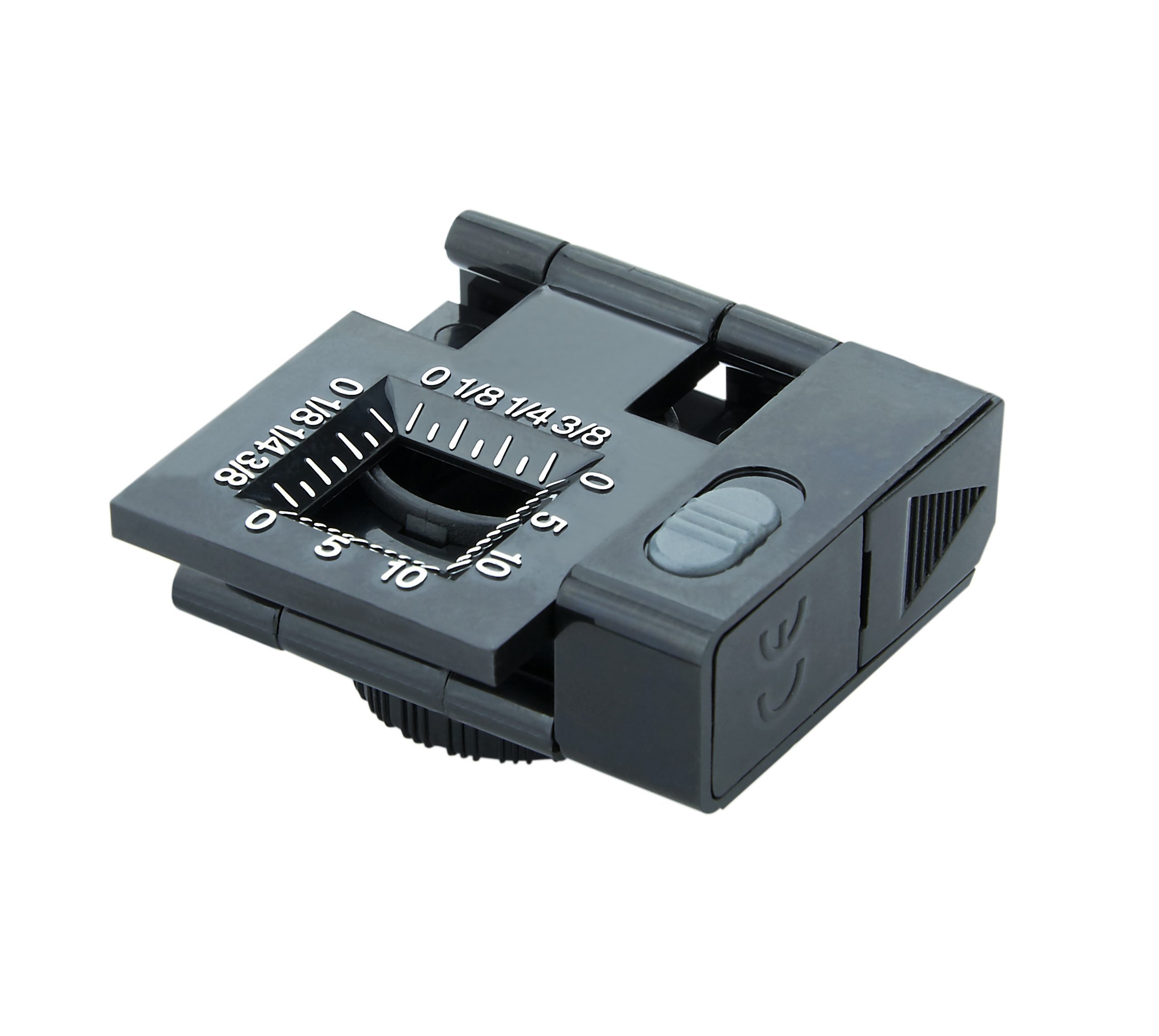 LinenTest™ 11.5x15mm LED Lit Dual Lens Fold-Out Loupe Magnifier - Image 3