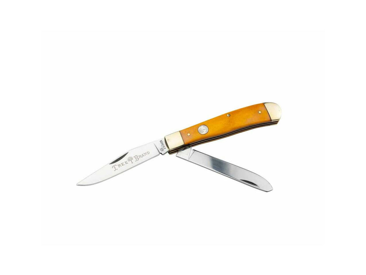 Boker 2.0 Yellow Bone Mini Trapper