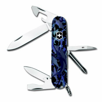 Victorinox Swiss Army SHARK Blue Camo Tinker