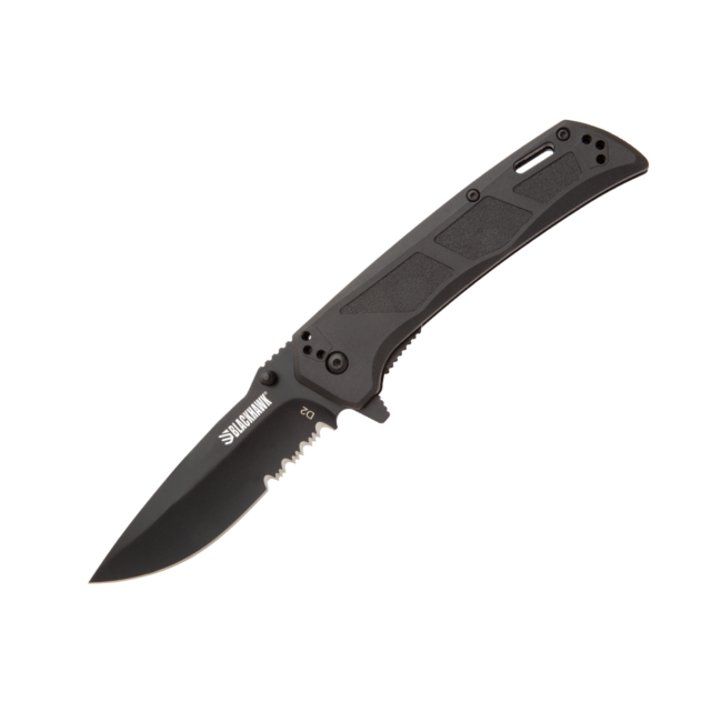 BLACKHAWK® Black Zytel Bunker Buster Flipper Serrated