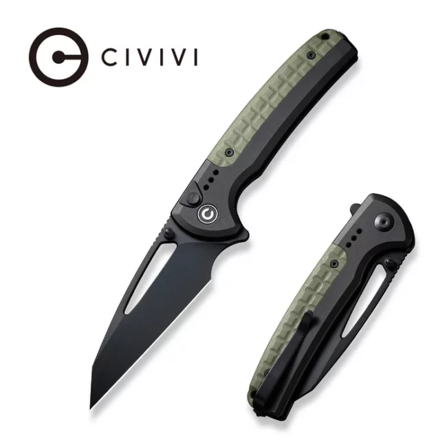 Civivi Black Aluminum Sentinel Strike Flipper