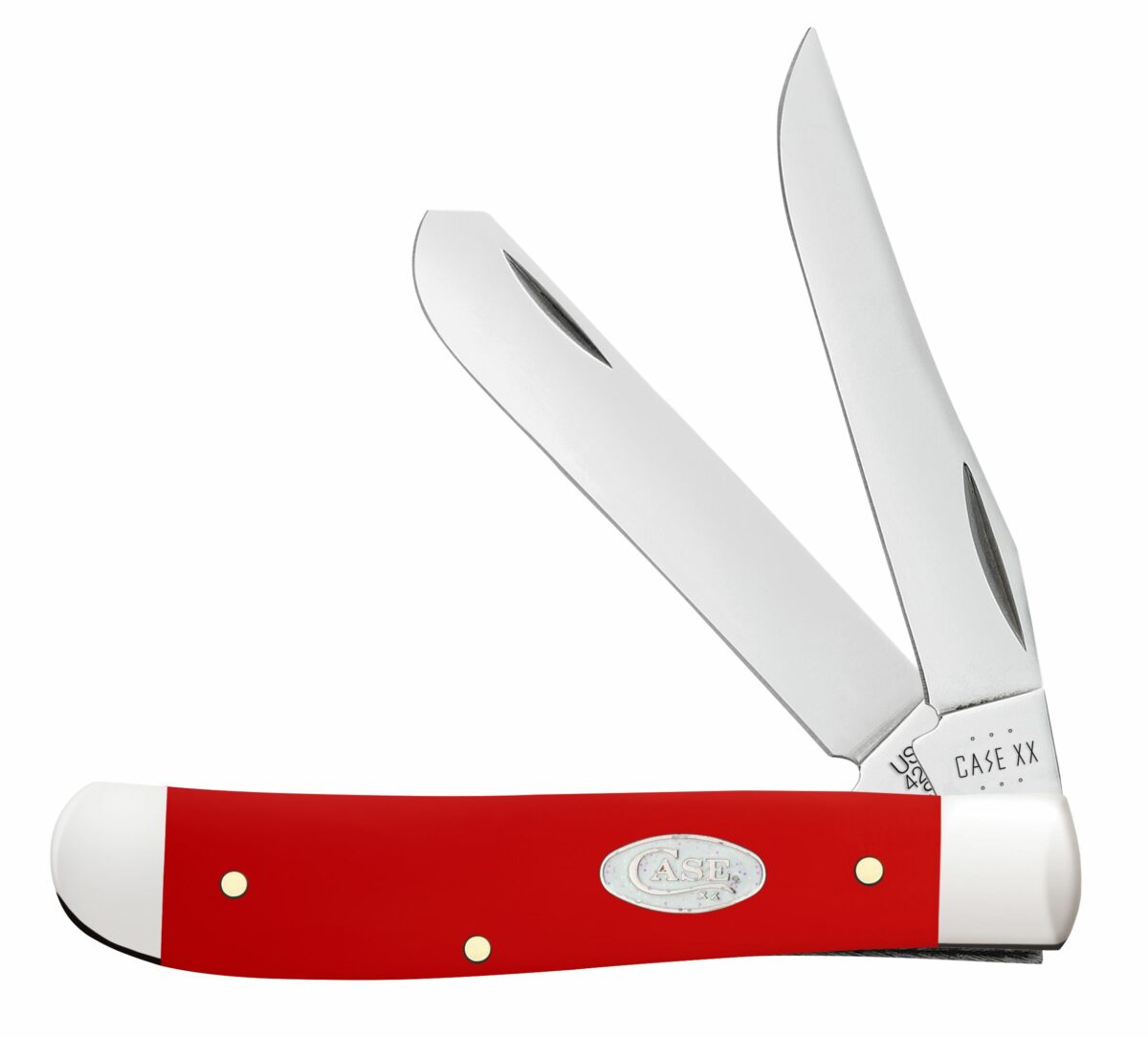 Case Red Synthetic SparXX Shield Mini Trapper