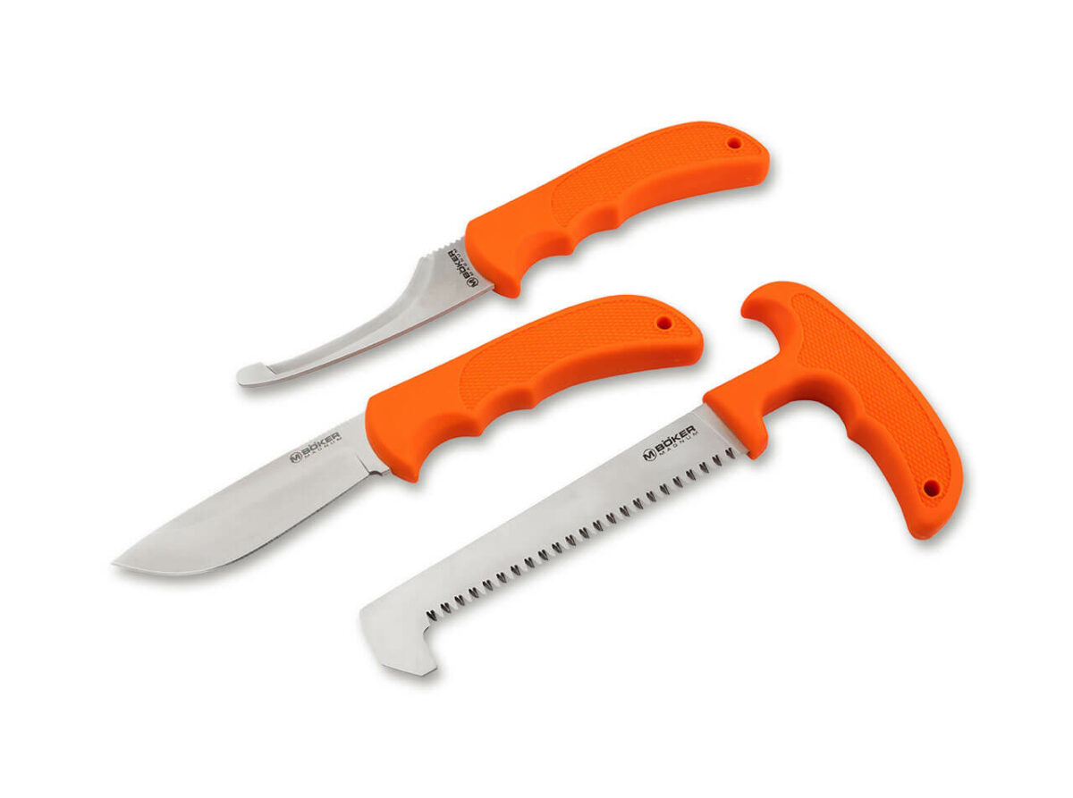 Boker Magnum Orange Hunting Game 3 Piece Set