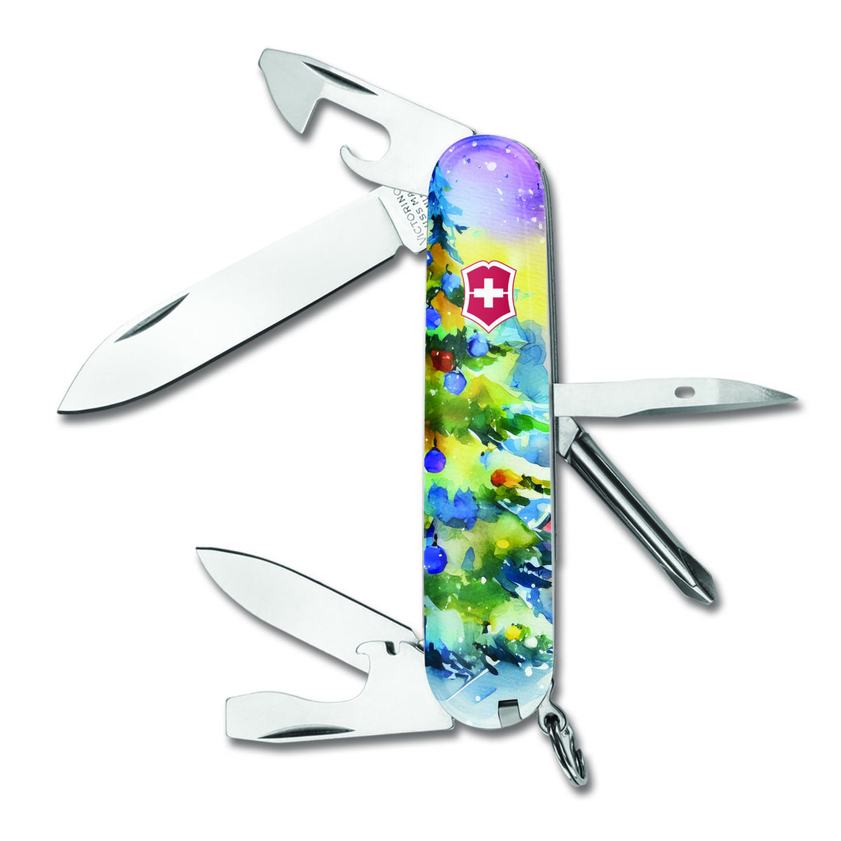 Victorinox Swiss Army Watercolor Christmas Tinker