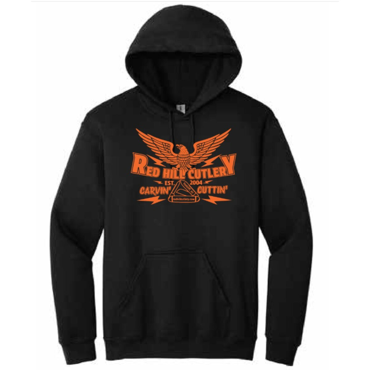 Red Hill Cutlery Carvin’ & Cuttin’ Black Hoodie