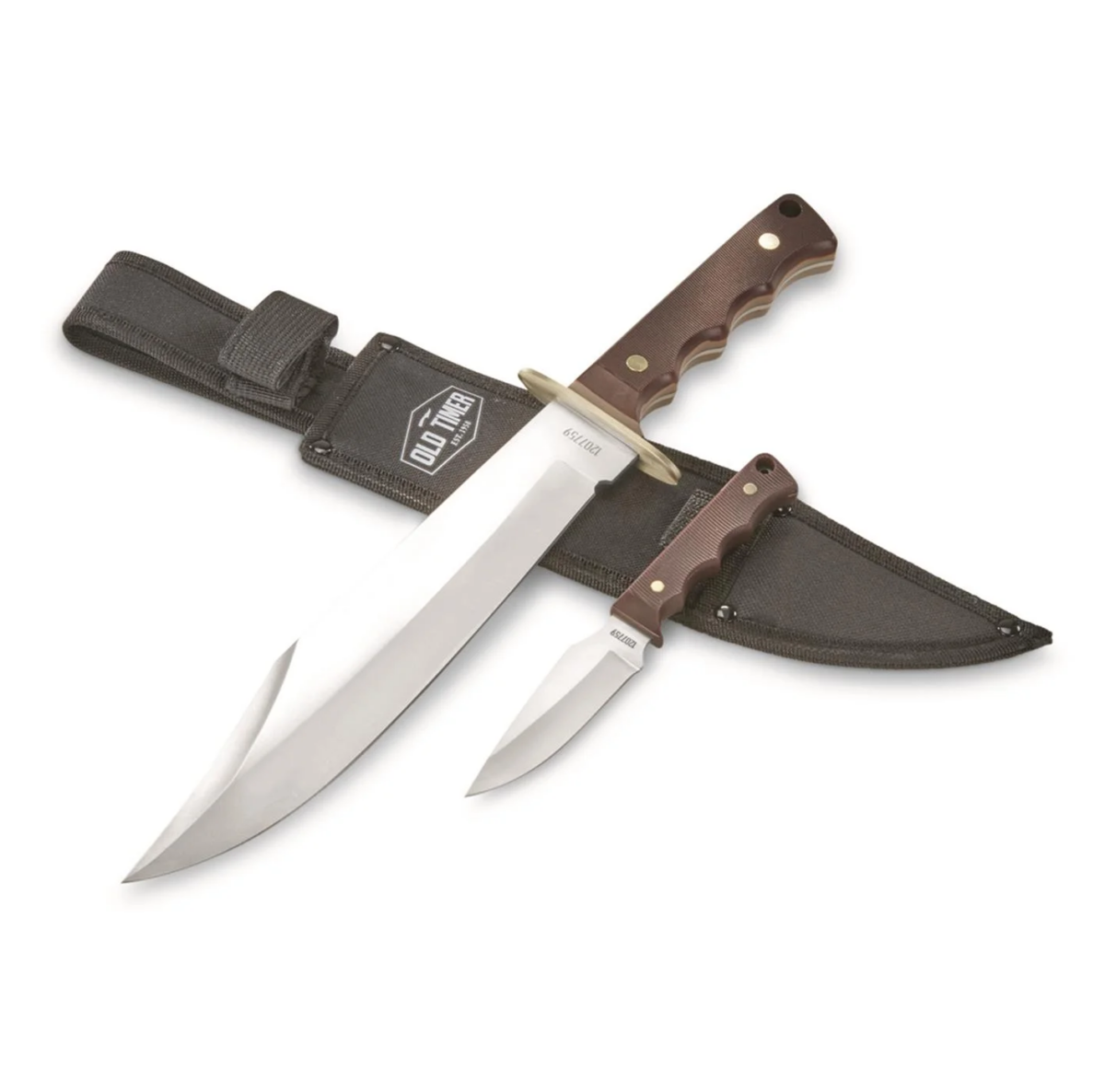 Schrade Old Timer Bowie & Fixed Blade Combo Kit