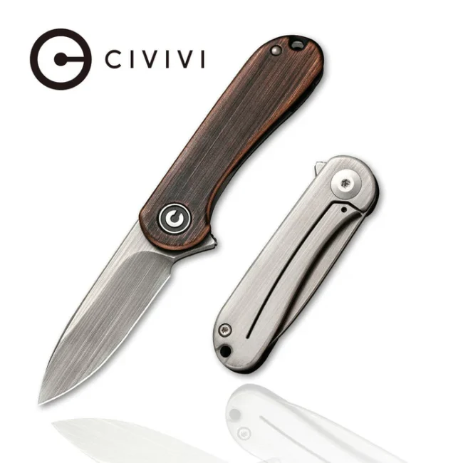 Civivi Rubbed Copper Mini Elementum Flipper