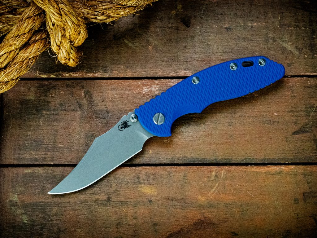 Rick Hinderer Blue G10 XM-18 3.5