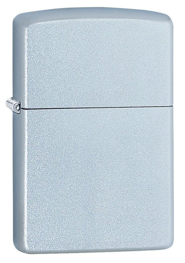 Zippo Lighter Satin Chrome