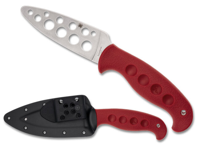 Spyderco Red Temperance Trainer