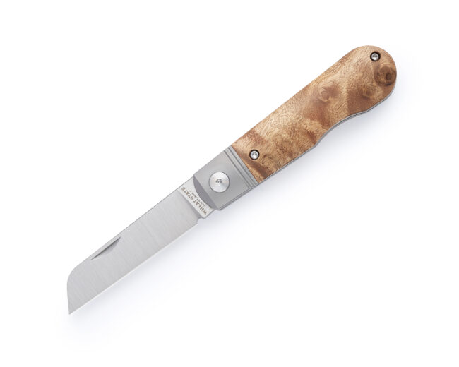 Wheat State Cutlery Burlwood Peacemaker Barlow