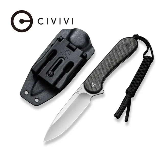 Civivi Dark Green Micarta Fixed Blade Elementum