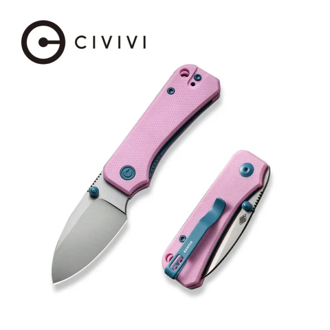 Civivi Powder Pink G10 Baby Banter