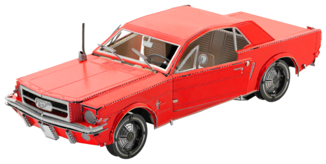 Ford 1965 Mustang Coupe Red Version Metal Works Model Kit