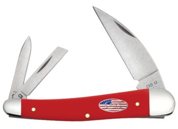 Case Red Synthetic Seahorse Whittler CS