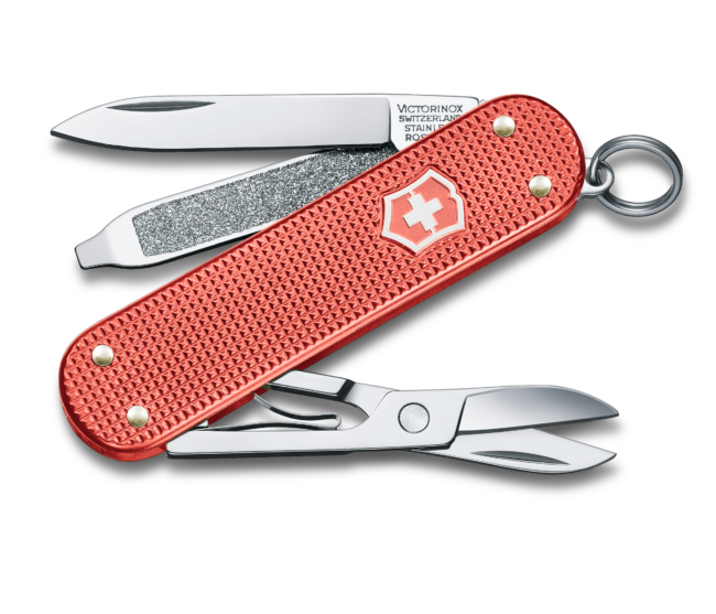 Victorinox Swiss Army 2025 Stone Red Alox Classic SD