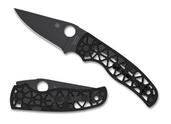 Spyderco Black Aluminum Edgerati