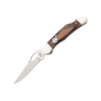 Bear Heritage Walnut Cowhand Lockback with Clip