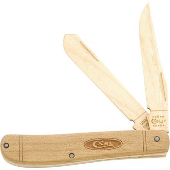 Case Knife Wood Mini Trapper Knife Kit