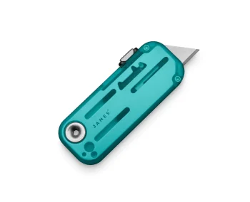 The James Brand Clear Turquoise The Palmer