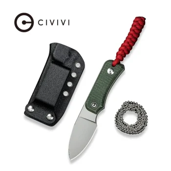 Civivi Green Micarta Fixed Blade Baby Banter