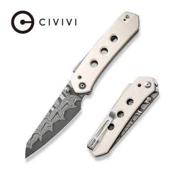 Civivi Ivory G10 Damascus Vision FG