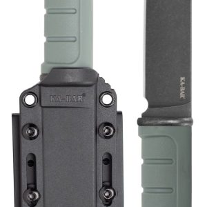 Ka-Bar Green Dust II Straight Edge Fixed Blade