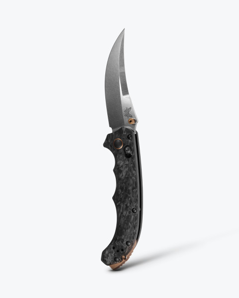 Benchmade Marbled Carbon Fiber Mini Bedlam - Image 7