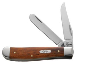 Case Smooth Chestnut Bone Mini Trapper